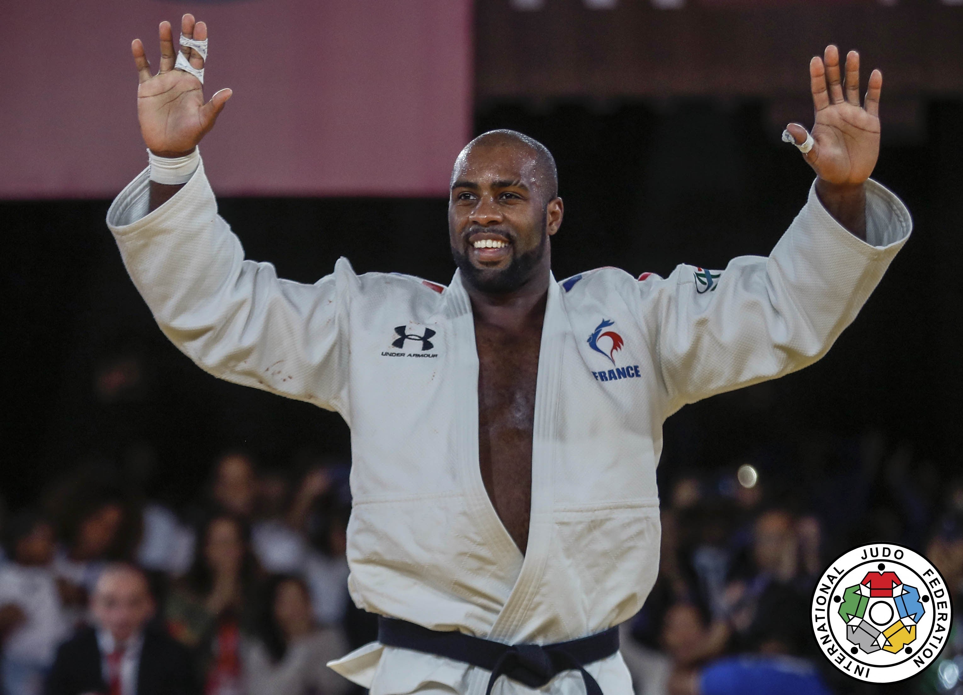 Teddy Riner, judoka français multiple champion olympique et mondial