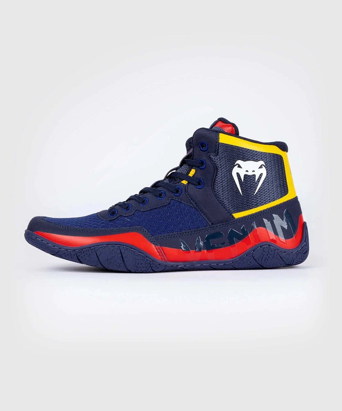 Chaussures de lutte Venum Elite - Bleu/Jaune