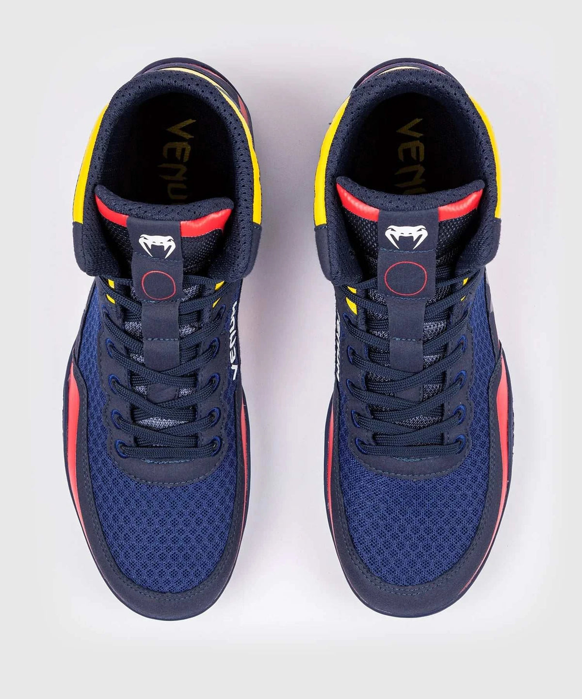 Chaussures de lutte Venum Elite - Bleu/Jaune