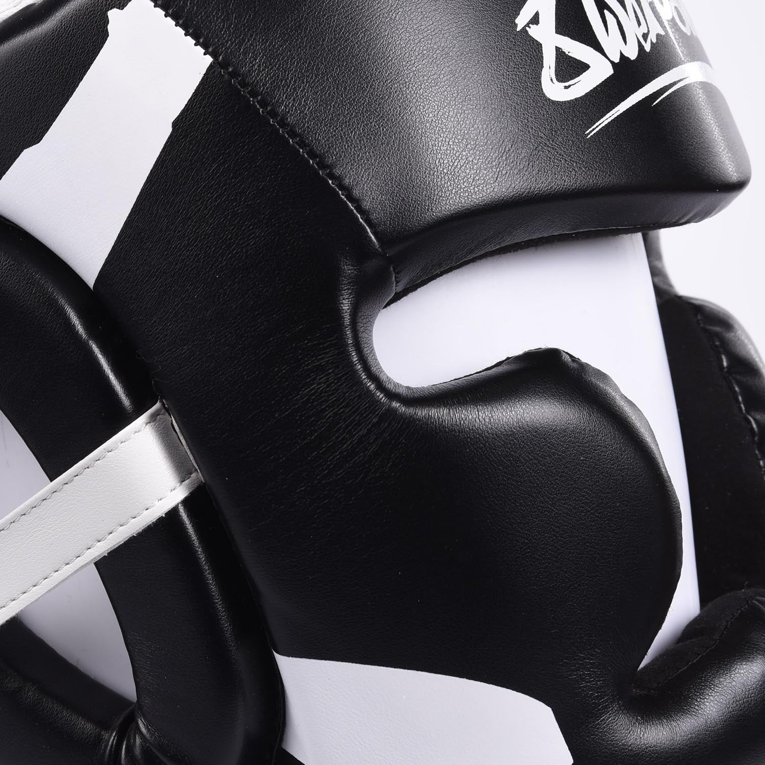 Casque de Boxe - 8 WEAPONS Unlimited - Noir/Blanc