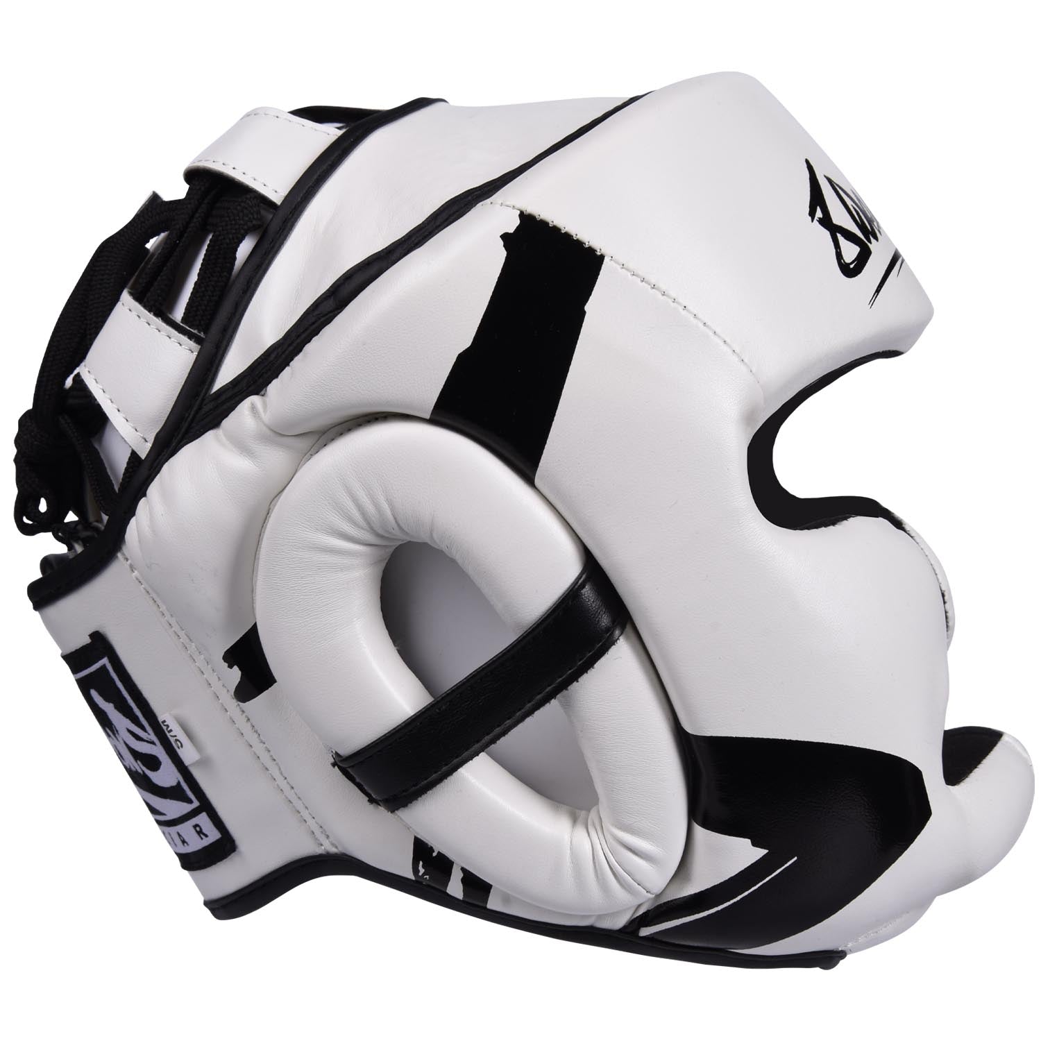 Casque de Boxe - 8 WEAPONS Unlimited - Blanc/Noir