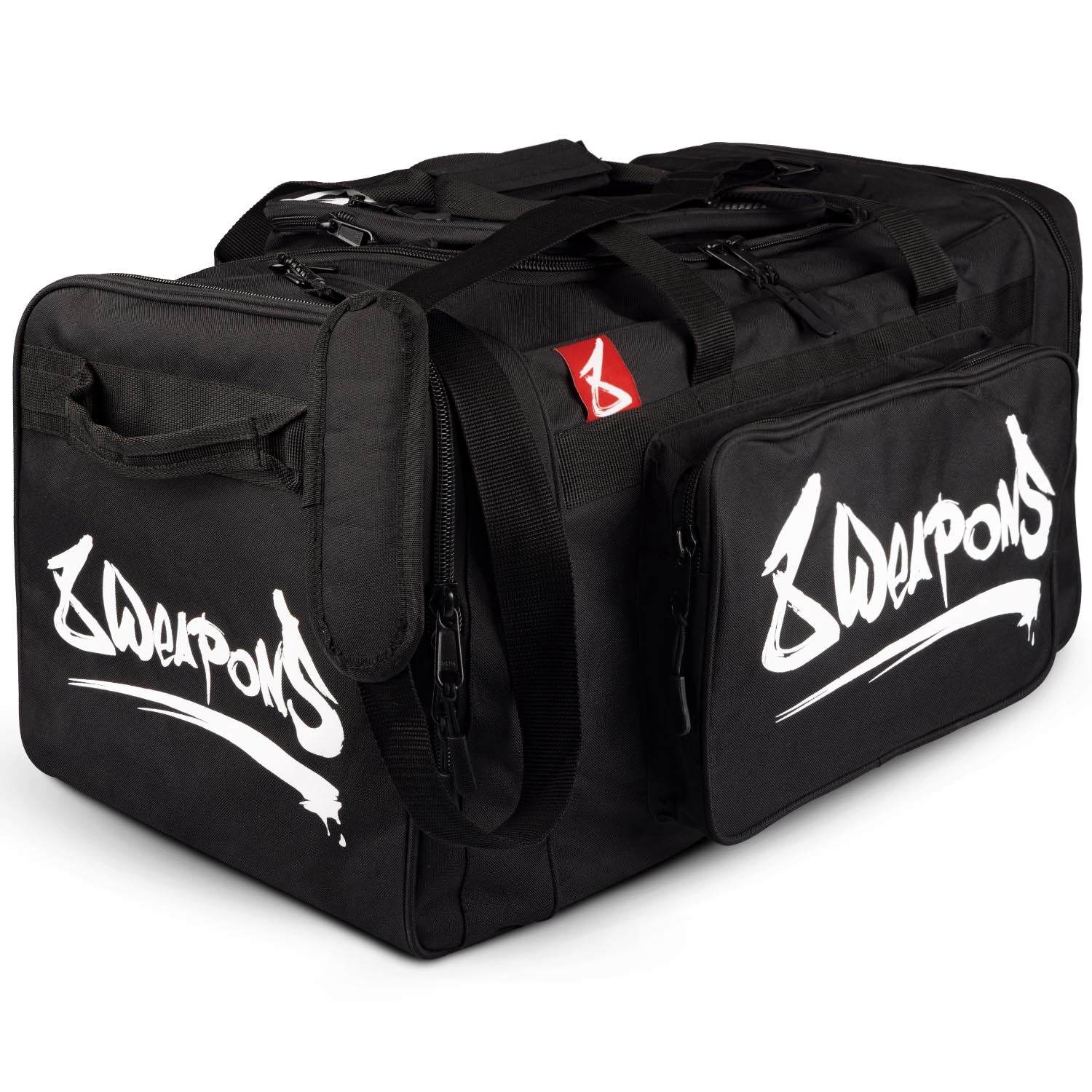 Sac de sport 8 WEAPONS Big 8 noir grande capacité pour équipements de sports de combat