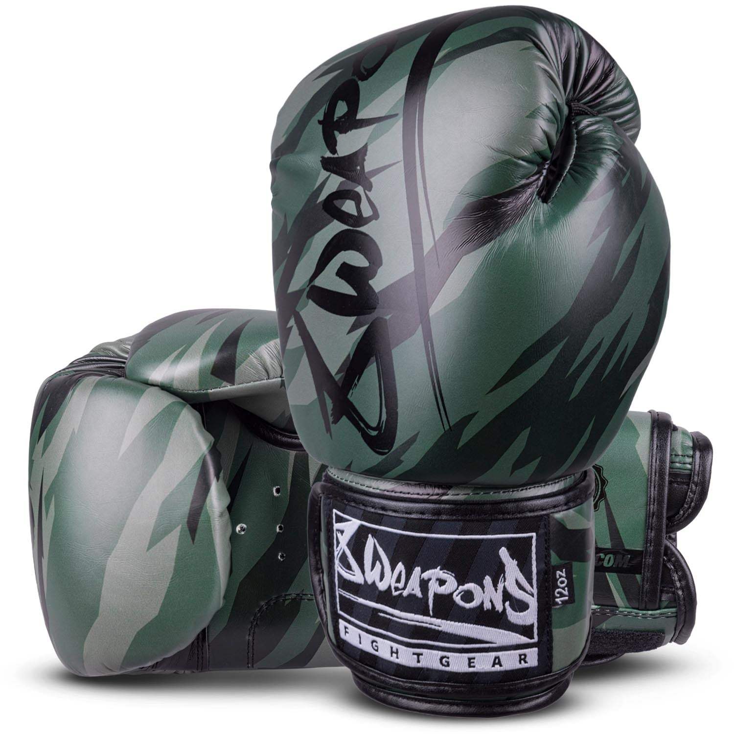 Gants de boxe 8 WEAPONS Unlimited 2.0 camouflage urbain robustes et confortables