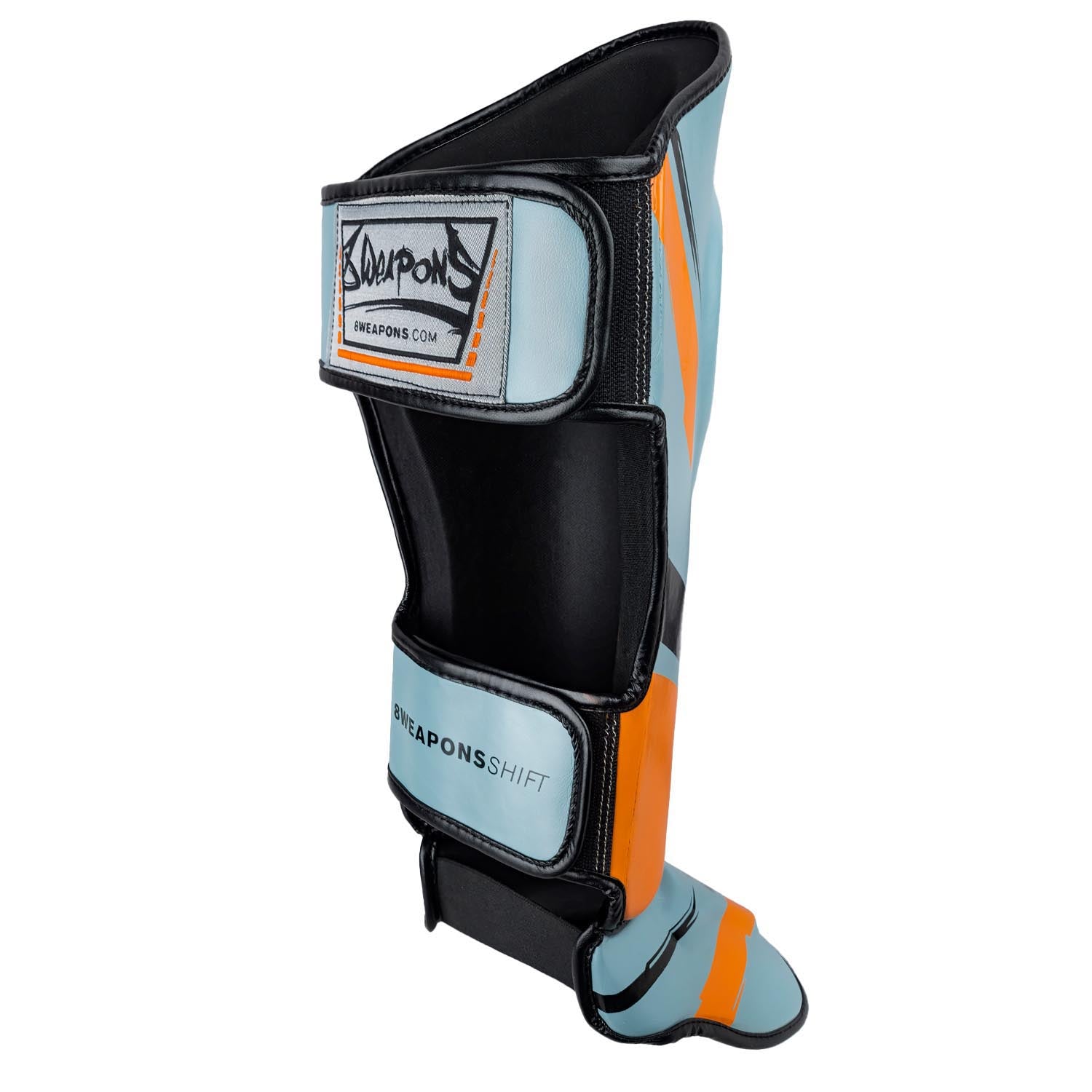 Protège-tibias - 8 WEAPONS - Shift - Gris glacé/orange
