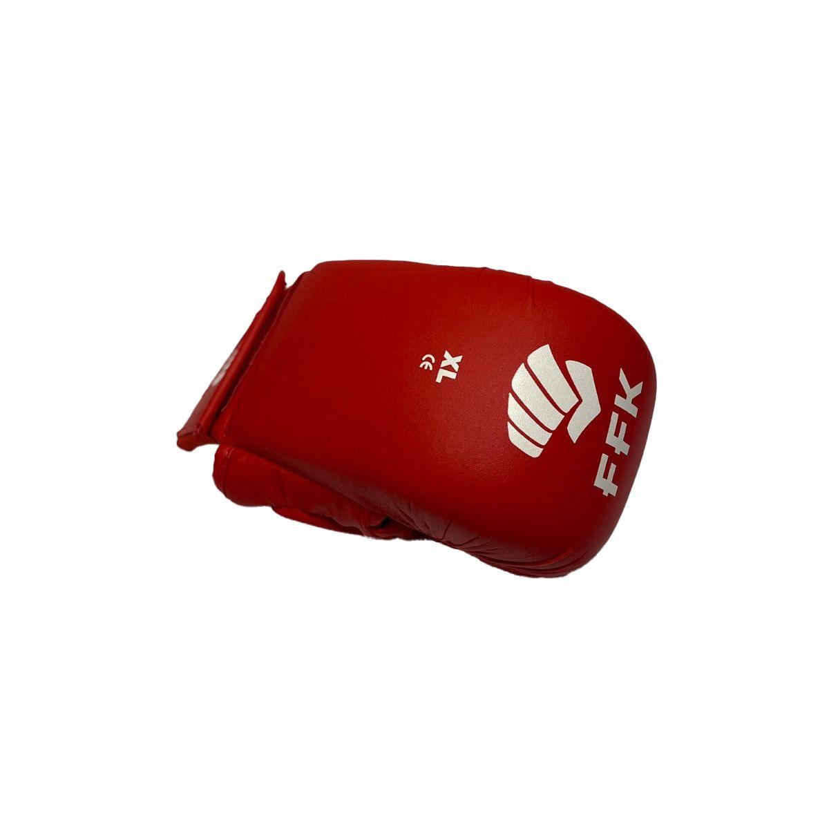 Mitaine Karaté avec pouce Noris 2.0 homologuée FFKaraté ROUGE