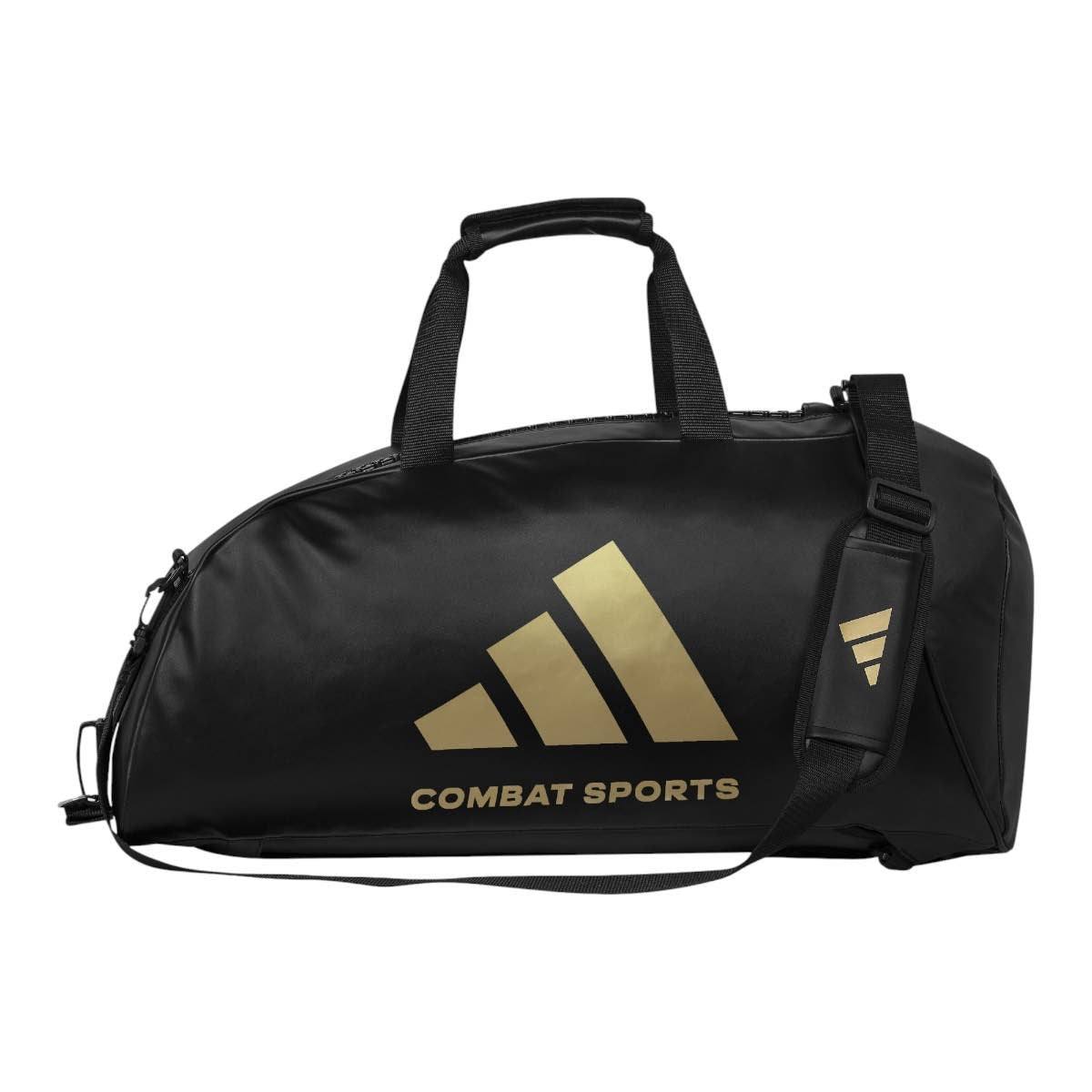 Sac de Sport 2 en 1 Adidas Combat Sports Noir/Or