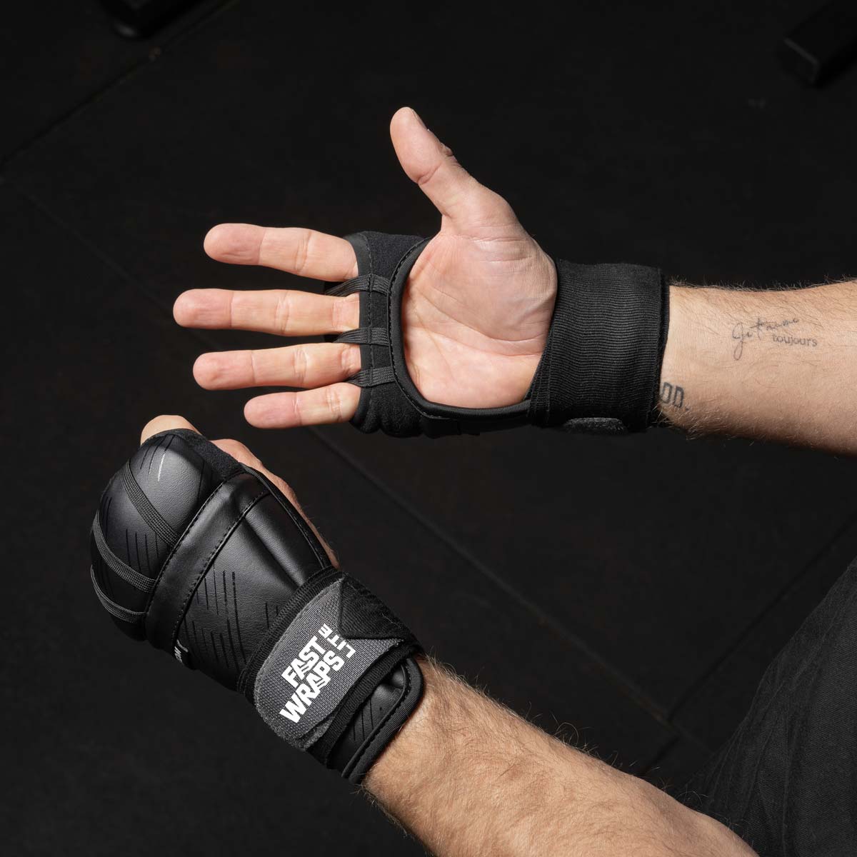 Bandages de boxe Fastwraps Lite - Phantom Athletics - Noir