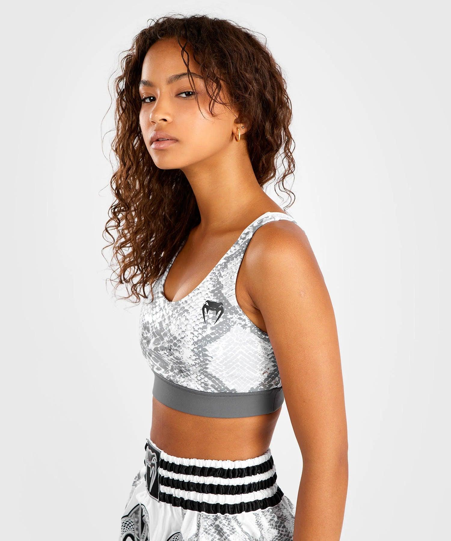 Brassière Femmes Venum White Snake