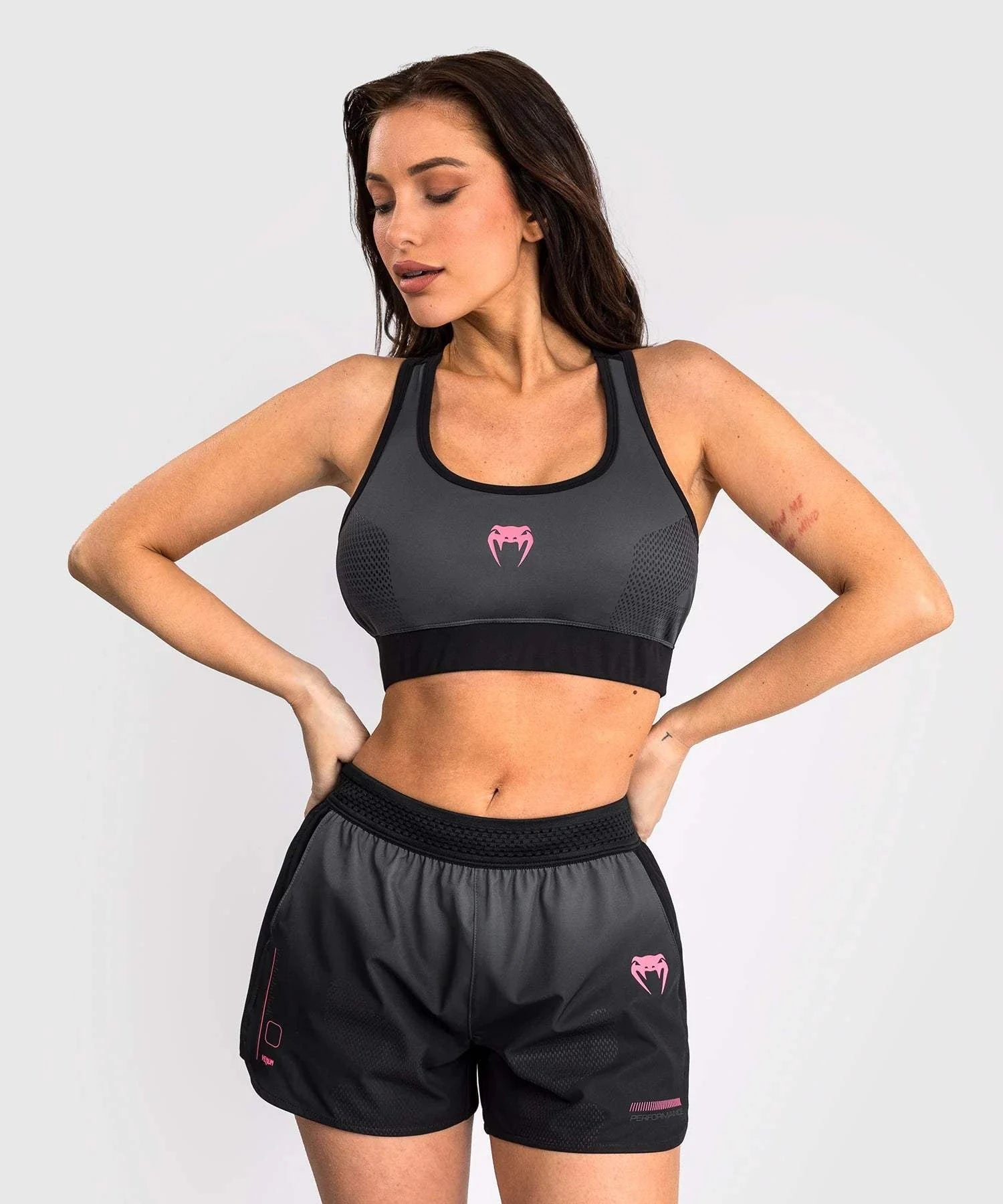 Brassière de Sport Venum Tactical XT- Noir/Gris Tempête