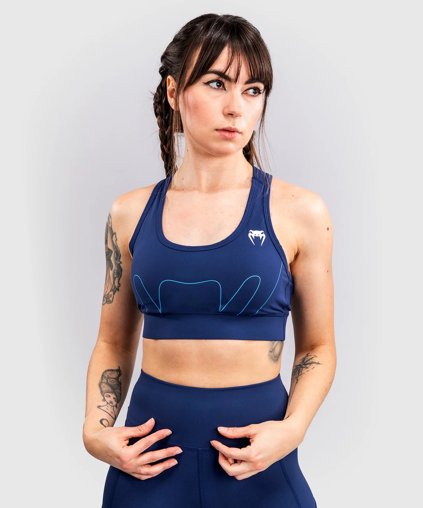 Brassière de Sport Venum X Top Rank Original - Bleu Marine