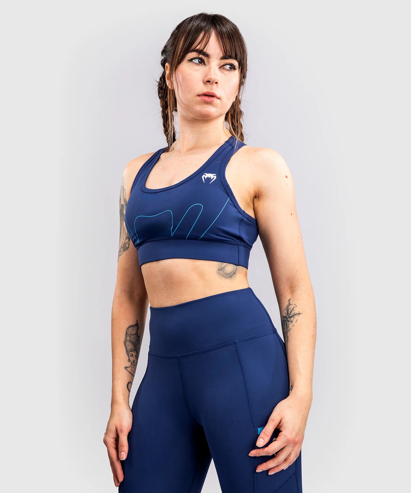 Brassière de Sport Venum X Top Rank Original - Bleu Marine