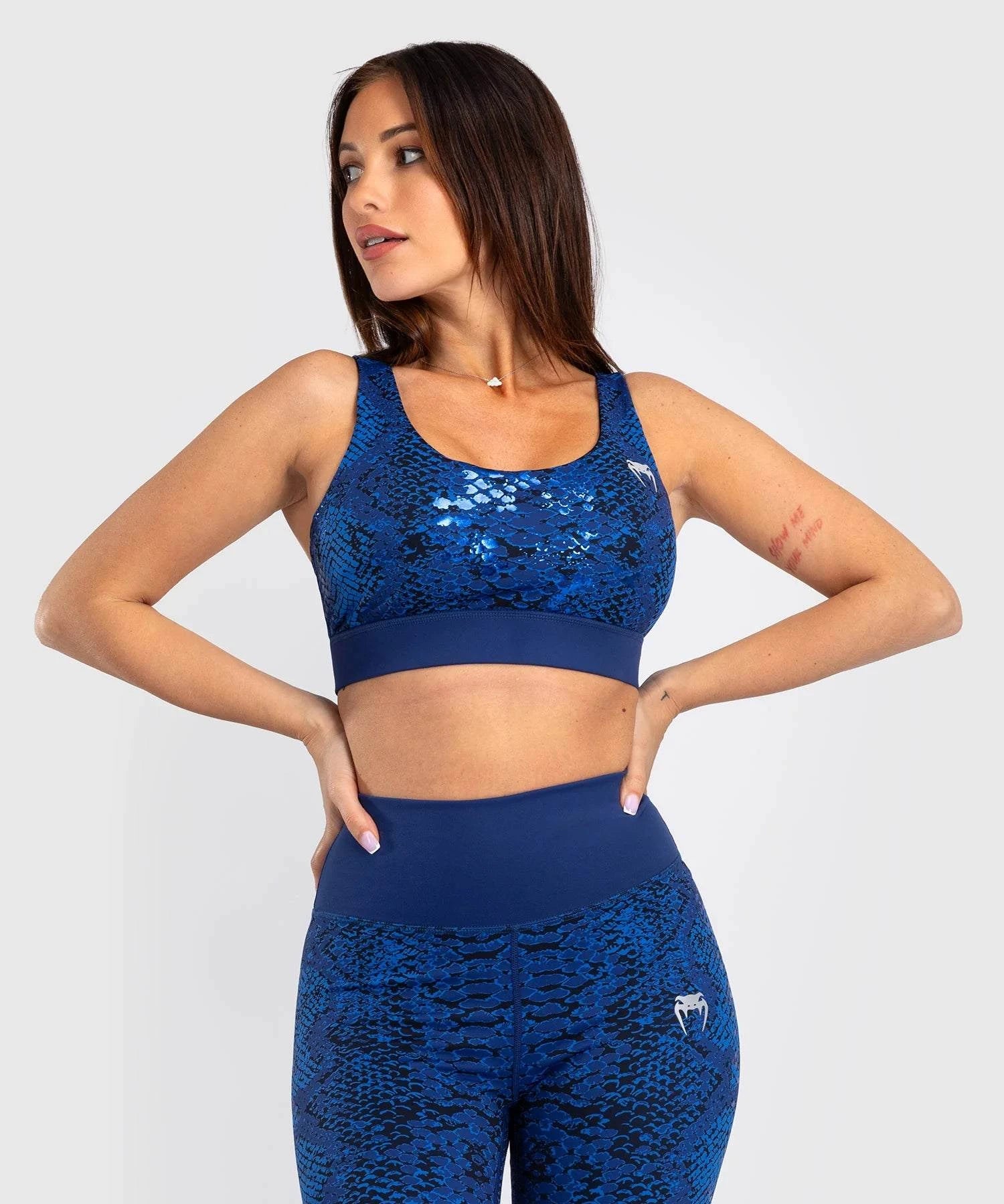Brassière de sport pour Femmes Venum Amazonia - Bleu Ultramarin