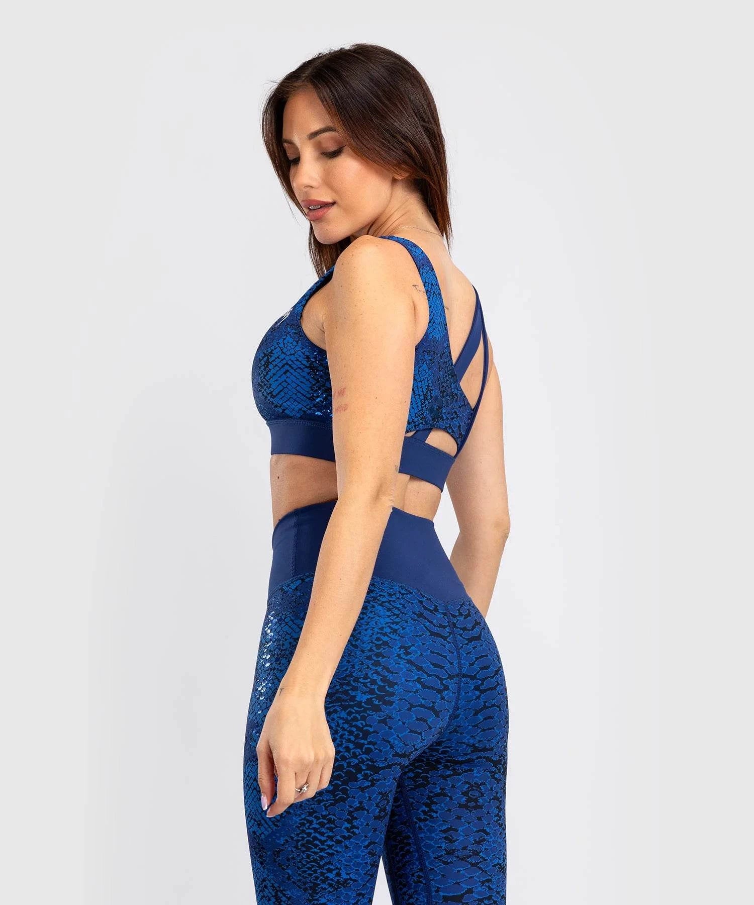 Brassière de sport pour Femmes Venum Amazonia - Bleu Ultramarin