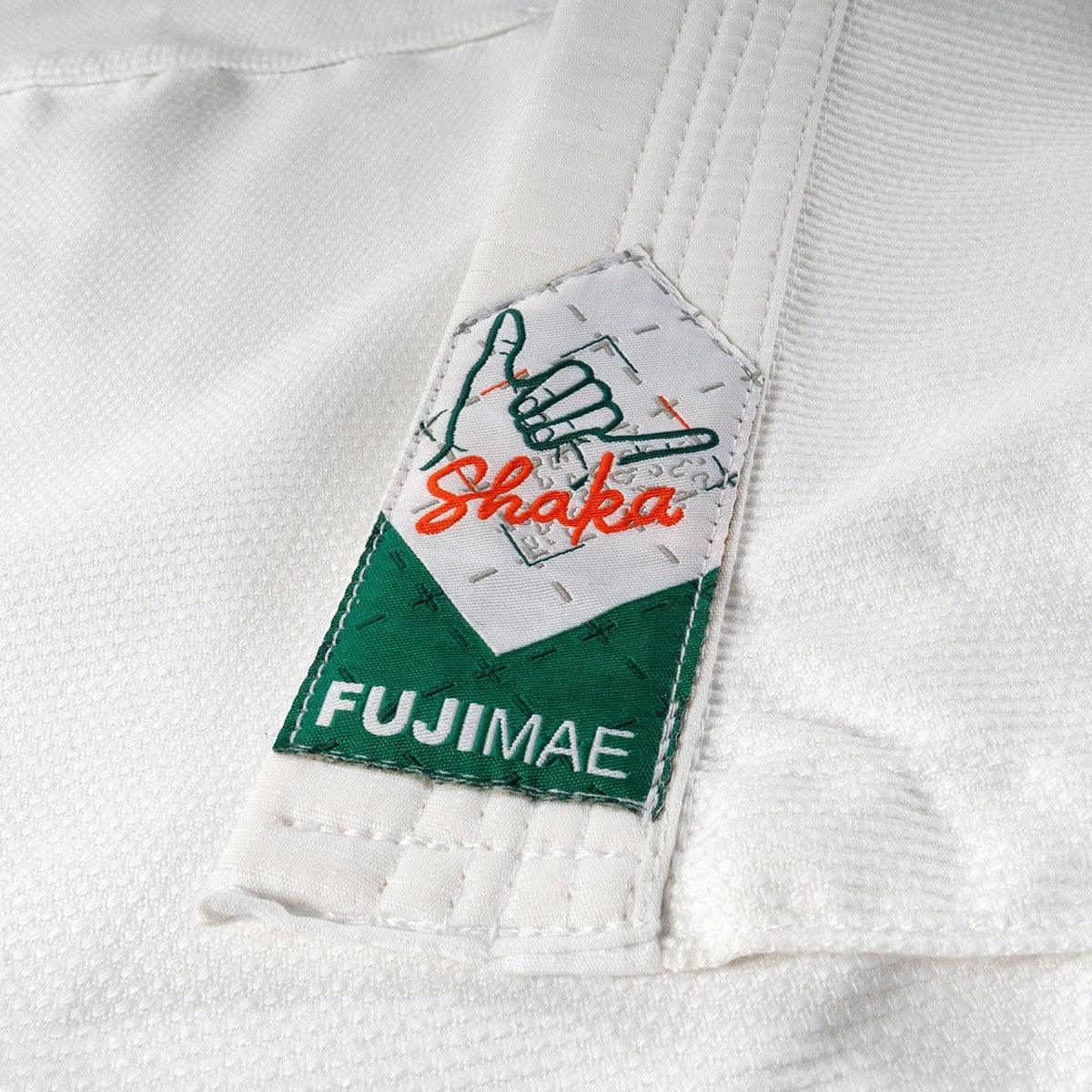 Brazilian Jiu Jitsu Gi Fuji Mae Shaka 2.0 - Blanc/Vert 104334