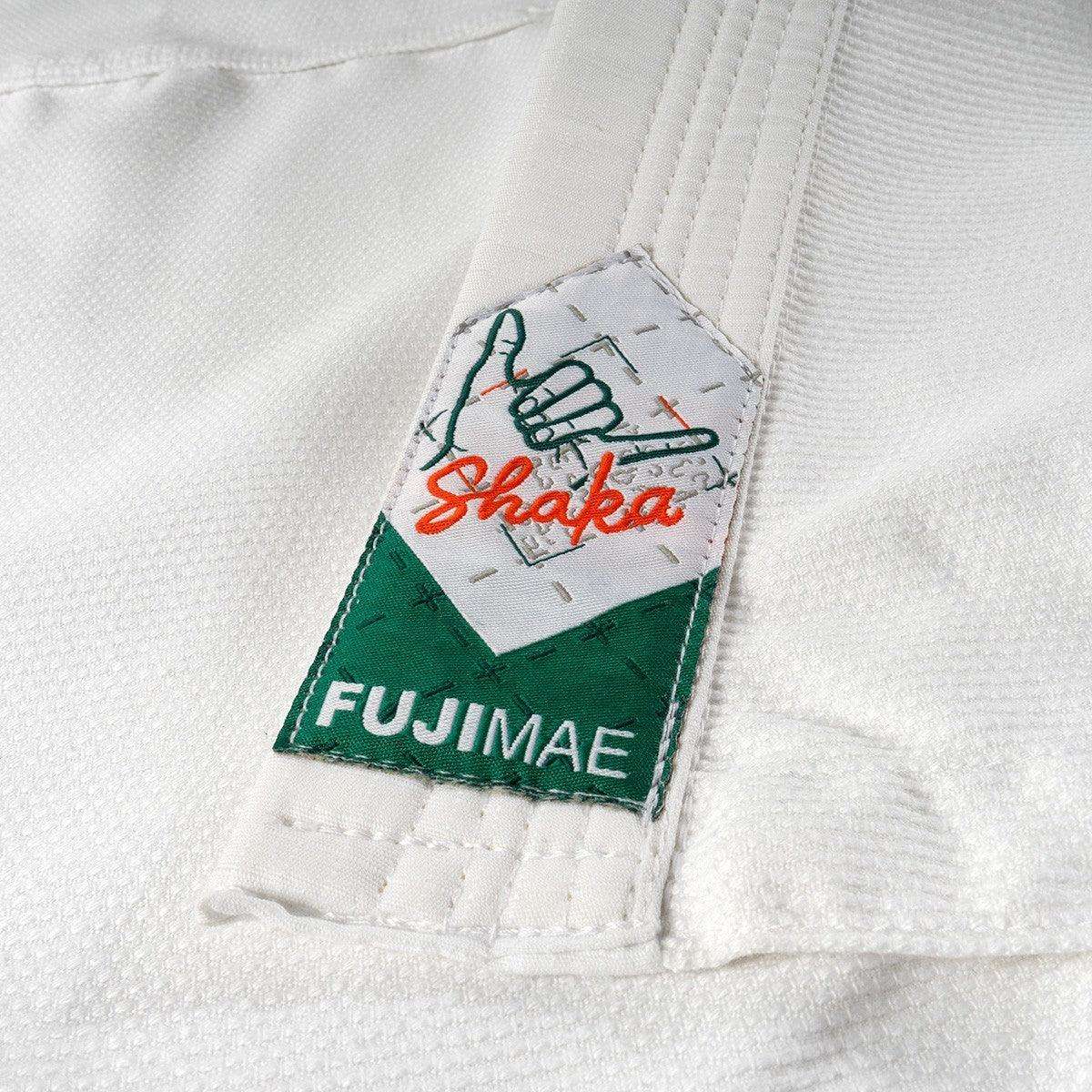 Brazilian Jiu Jitsu Gi FUJIMAE Shaka 2.0 - Blanc/Vert 104334