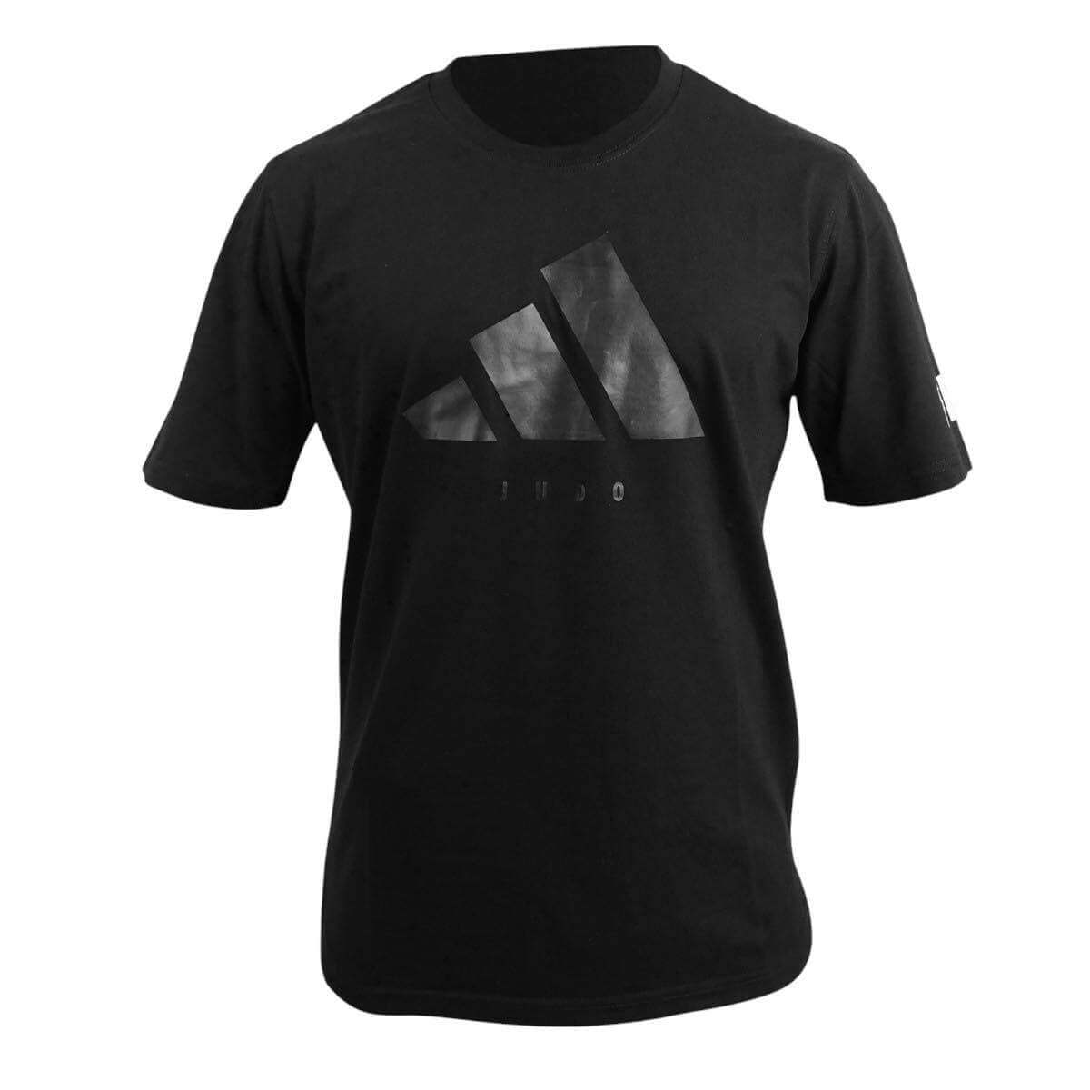 T-shirt Judo Adidas : Boutique des Arts Martiaux noir