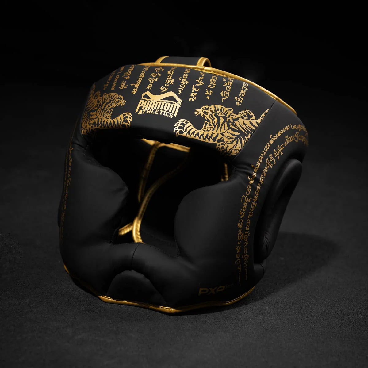 Casque de Boxe Muay Thaï - Phantom Athletics Noir Or