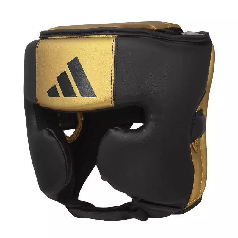 Casque de Boxe Adidas Sparring Speed Pro – Noir et Or