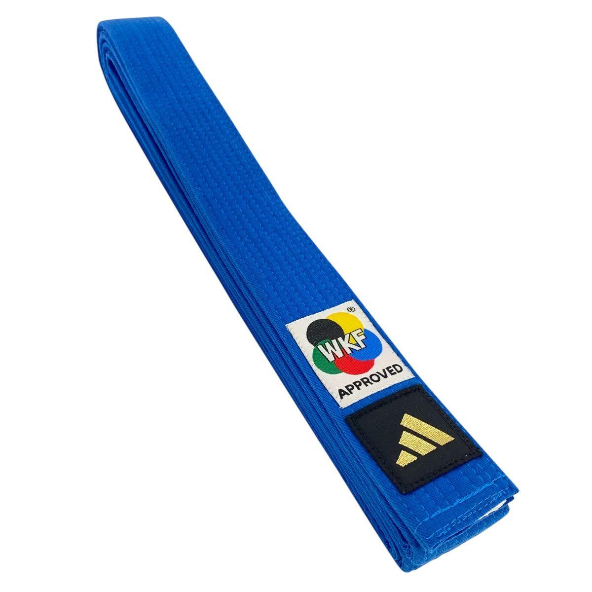 Ceinture de Karate adidas homologuée WKF Kata | Boutique du Karate bleu