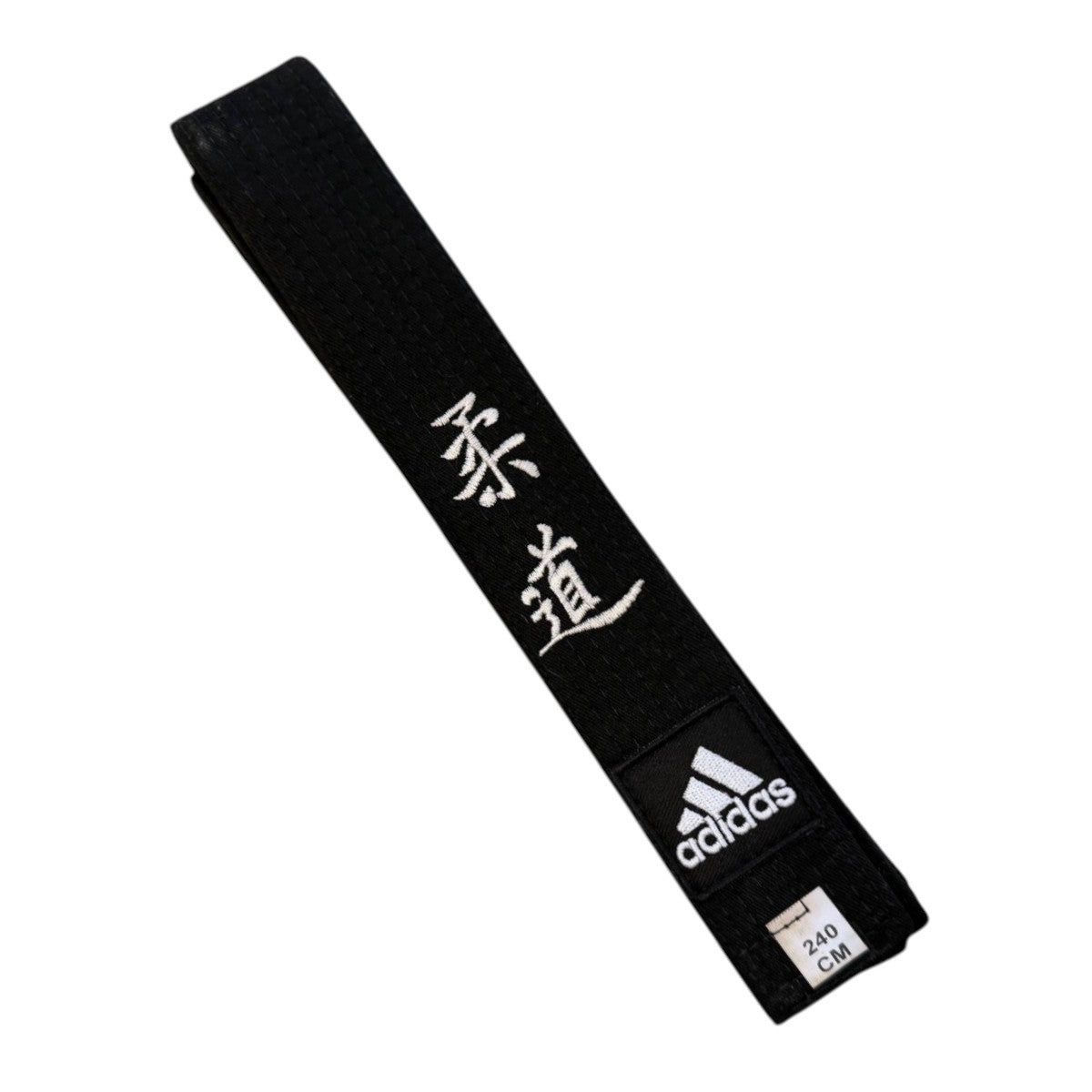 Ceinture noire de Judo Adidas Elite brodée T/240 cm