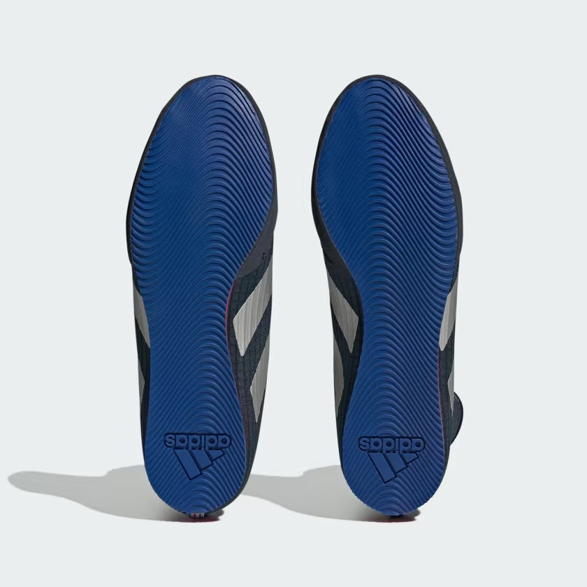 Chaussures de Boxe Anglaise Adidas Box Hog 4 - Tricolore