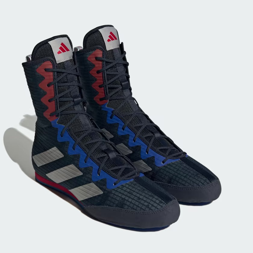 Chaussures de Boxe Anglaise Adidas Box Hog 4 - Tricolore