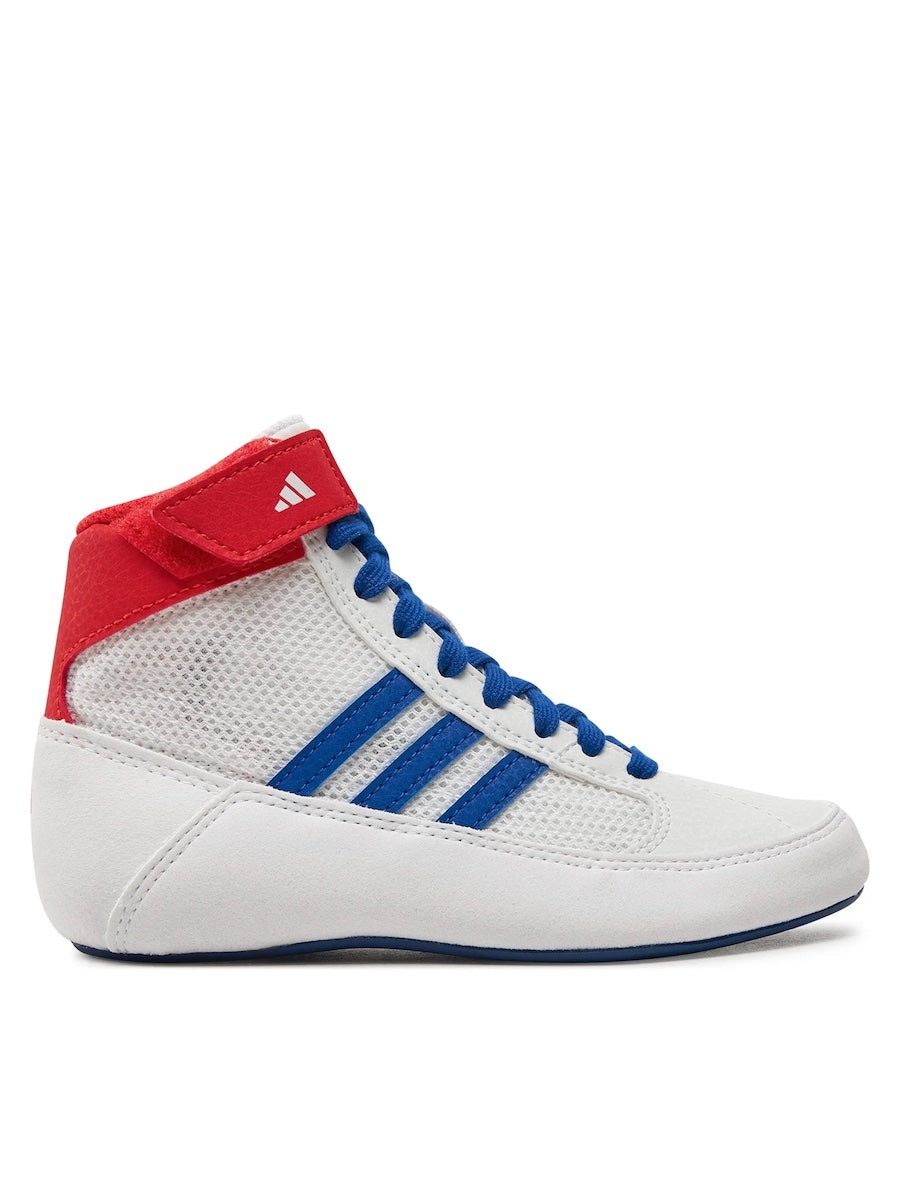 Chaussures de lutte Adidas HVC Enfant - Bleu/Blanc/Rouge