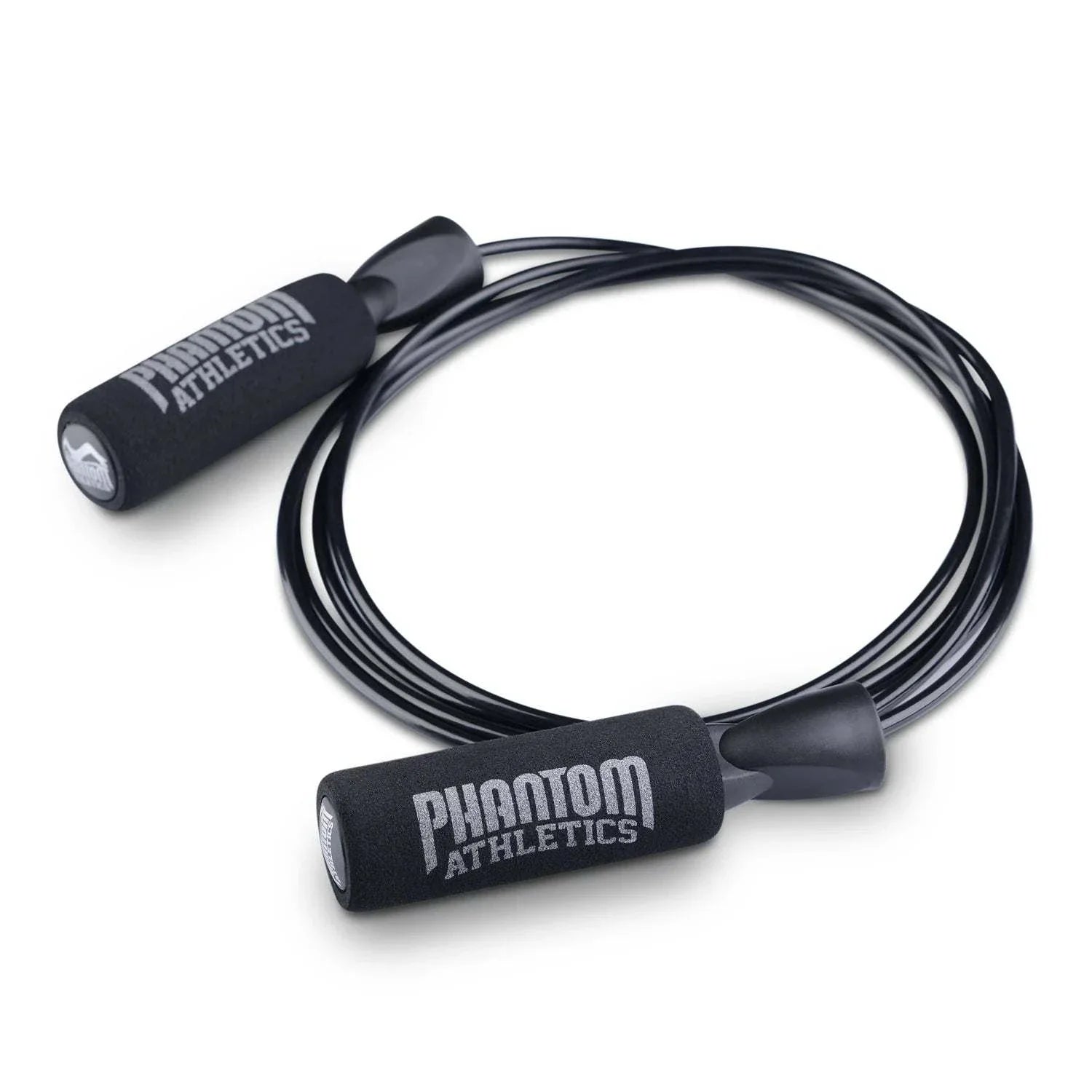 Corde à sauter Tactic Phantom Athletics noire pour endurance et coordination en boxe et MMA