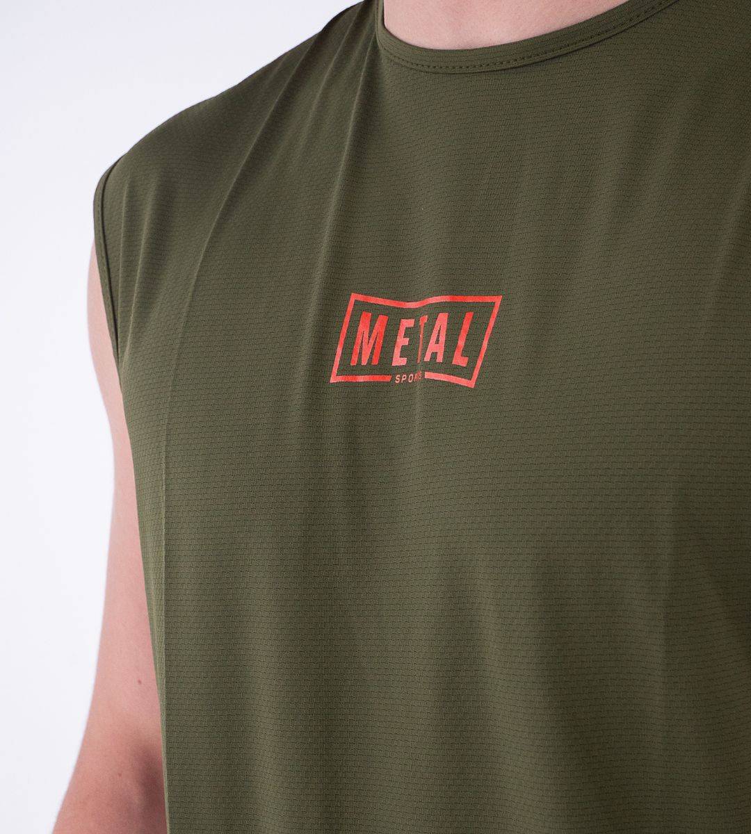 Débardeur Training Metal Boxe - MSTT301 Olive