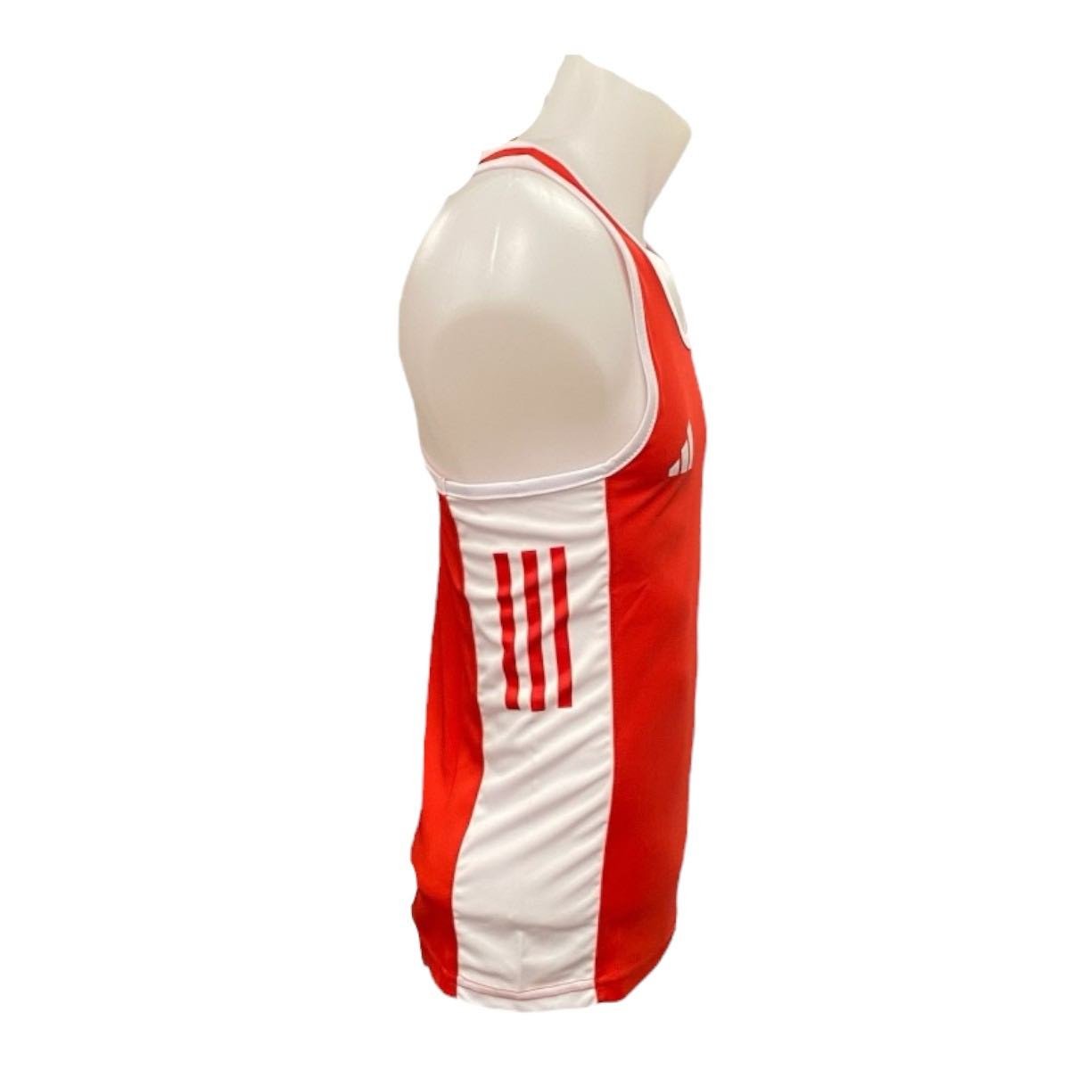 Débardeur de boxe anglaise femme rouge Adidas
