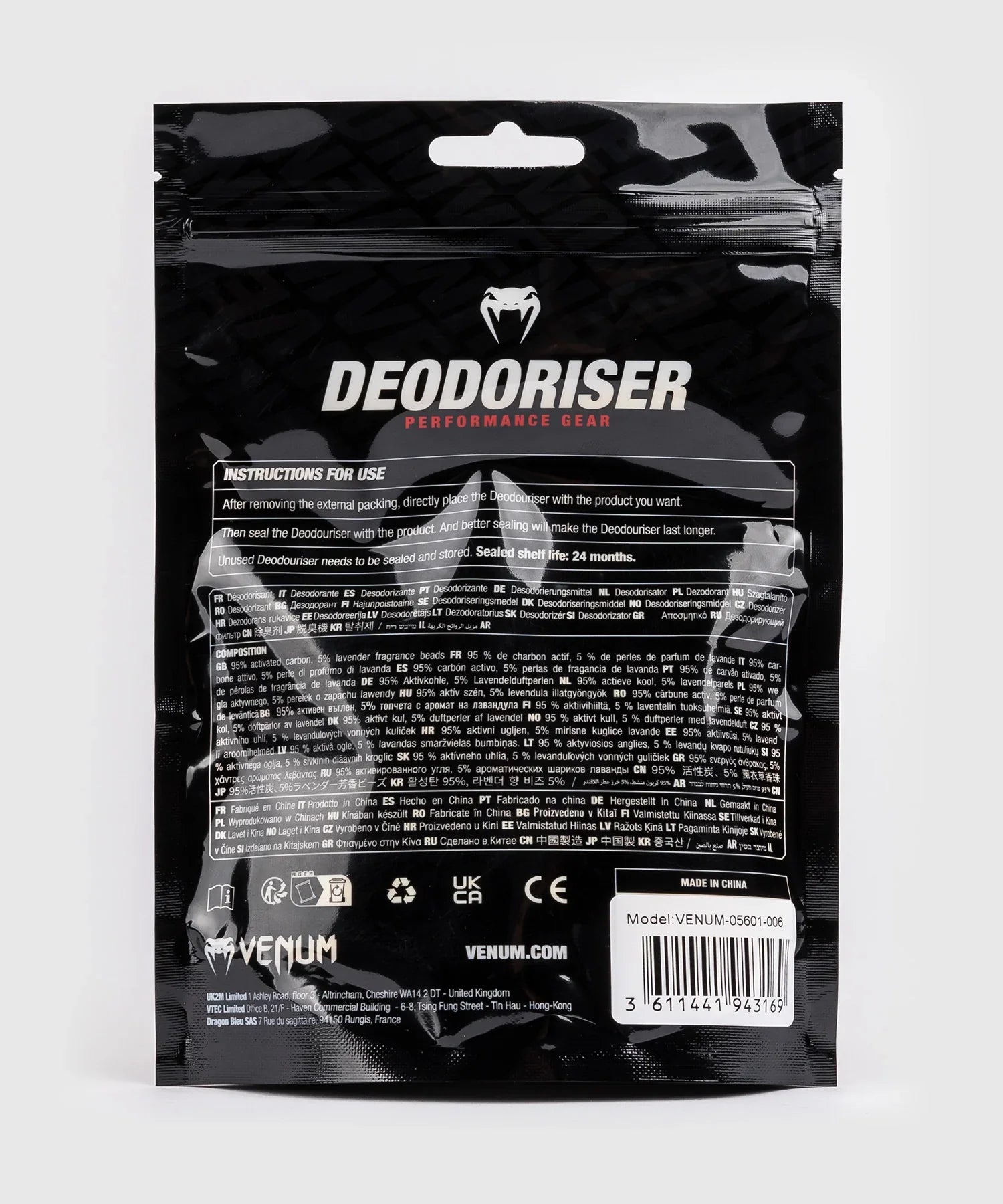 Désodorisant Gants de Boxe Venum Kontact Citron