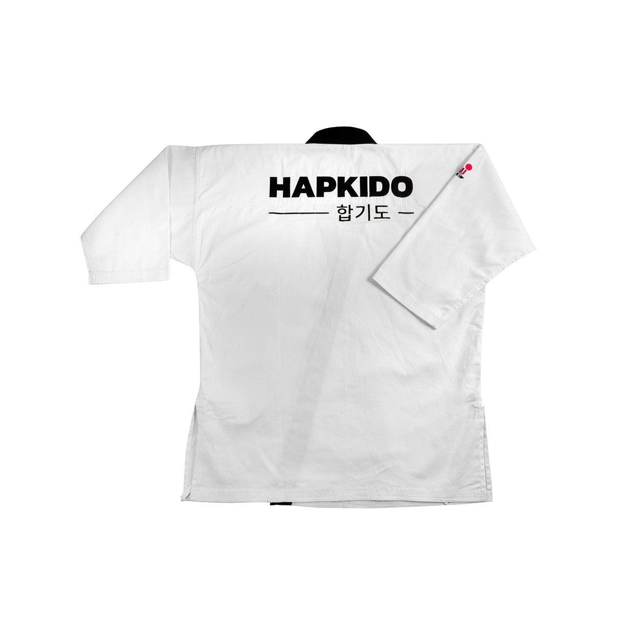 Dobok Hapkido FUJIMAE Blanc avec Liseré Noir