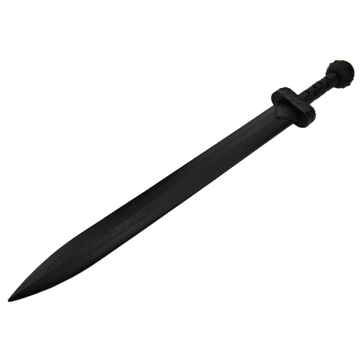 Pack 2 Epees Medievale Tout En Polypropylene Noir 104 Cm Epee Entrainement Combat Epee Frappe Haute Qualite Haut Gamme Repliksword Item 12059819
