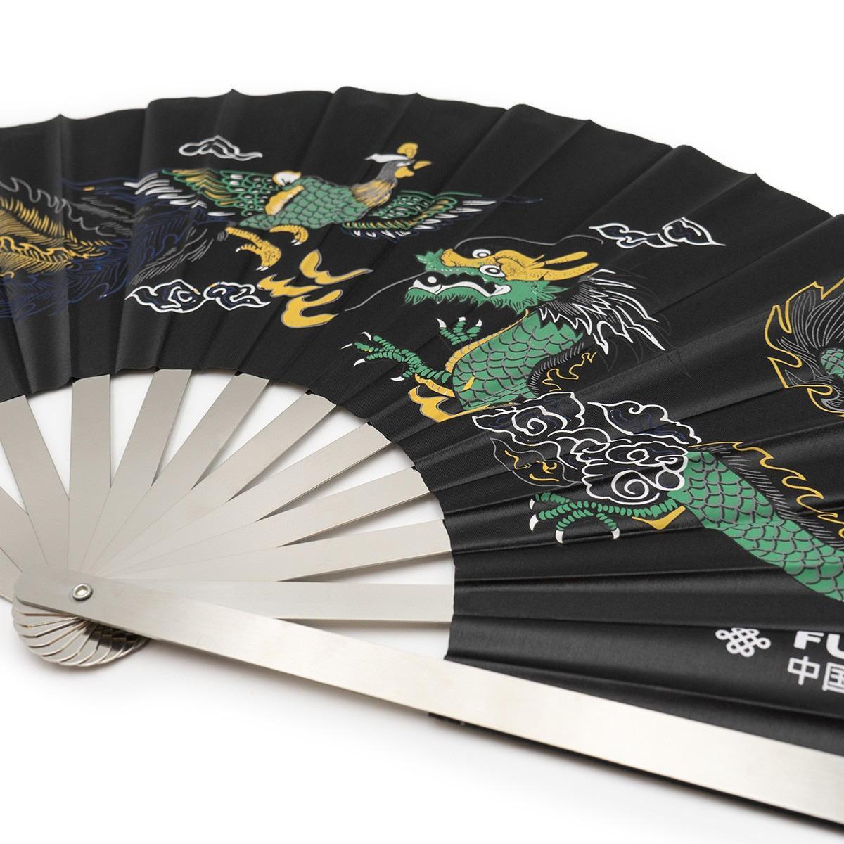 Eventail Tai Chi & Kung Fu en acier FUJIMAE - Boutique des Arts Martiaux et Sports de Combat