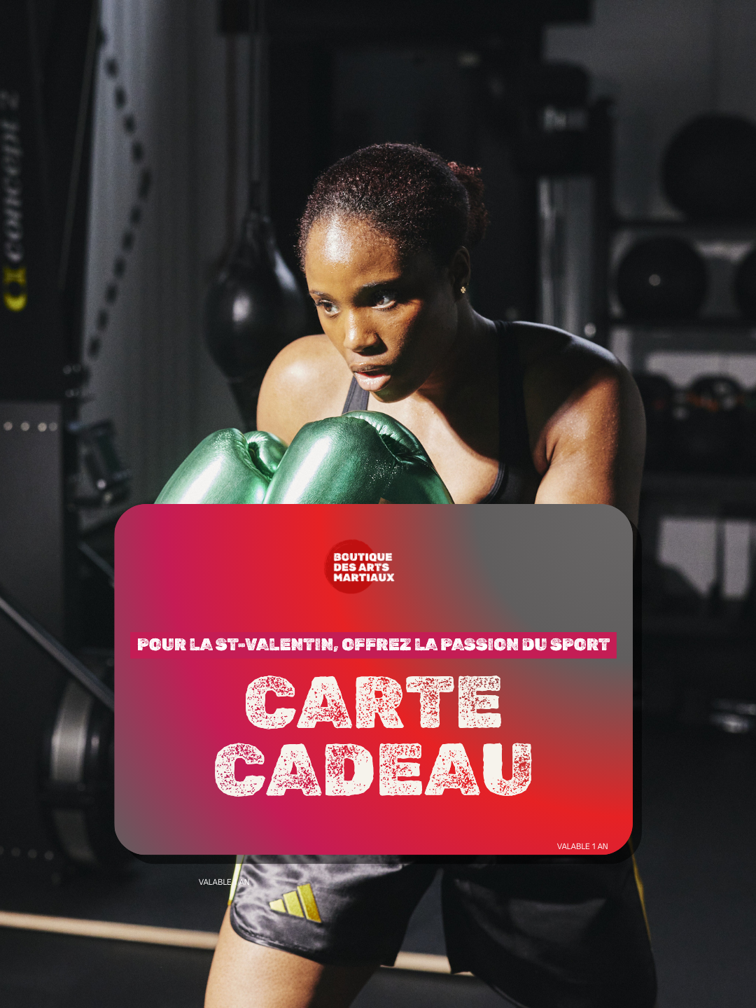 Carte cadeau Boutique des Arts Martiaux