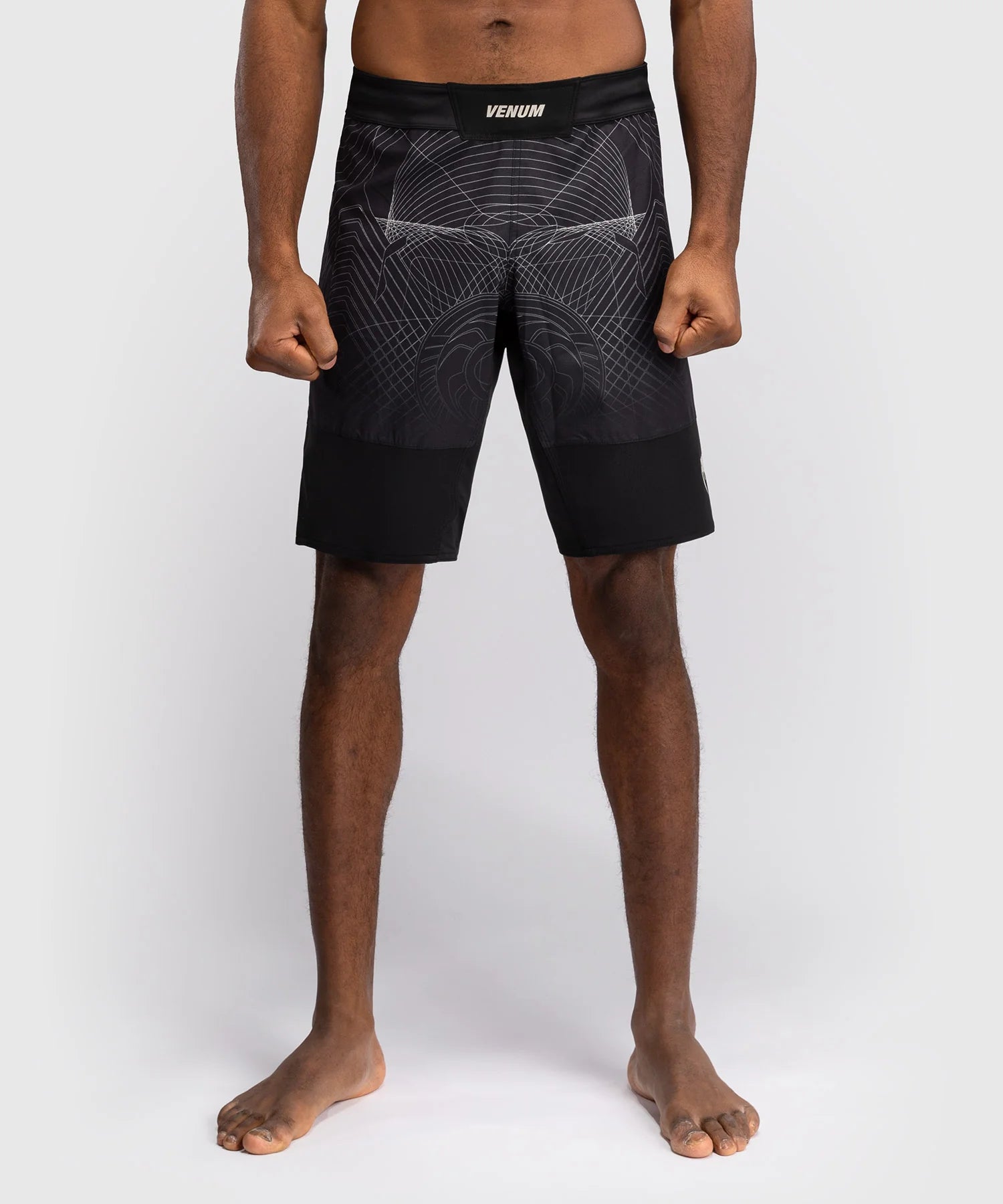 Fight Shorts Venum G-Fit Air - Noir Profond/Sable