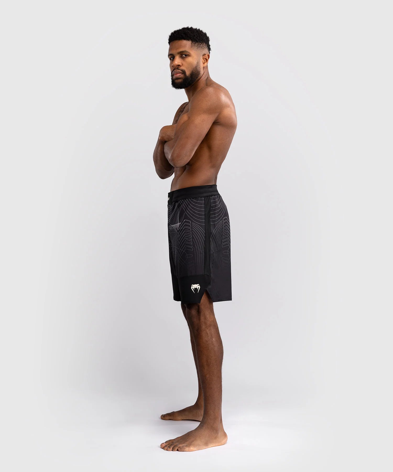 Fight Shorts Venum G-Fit Air - Noir Profond/Sable