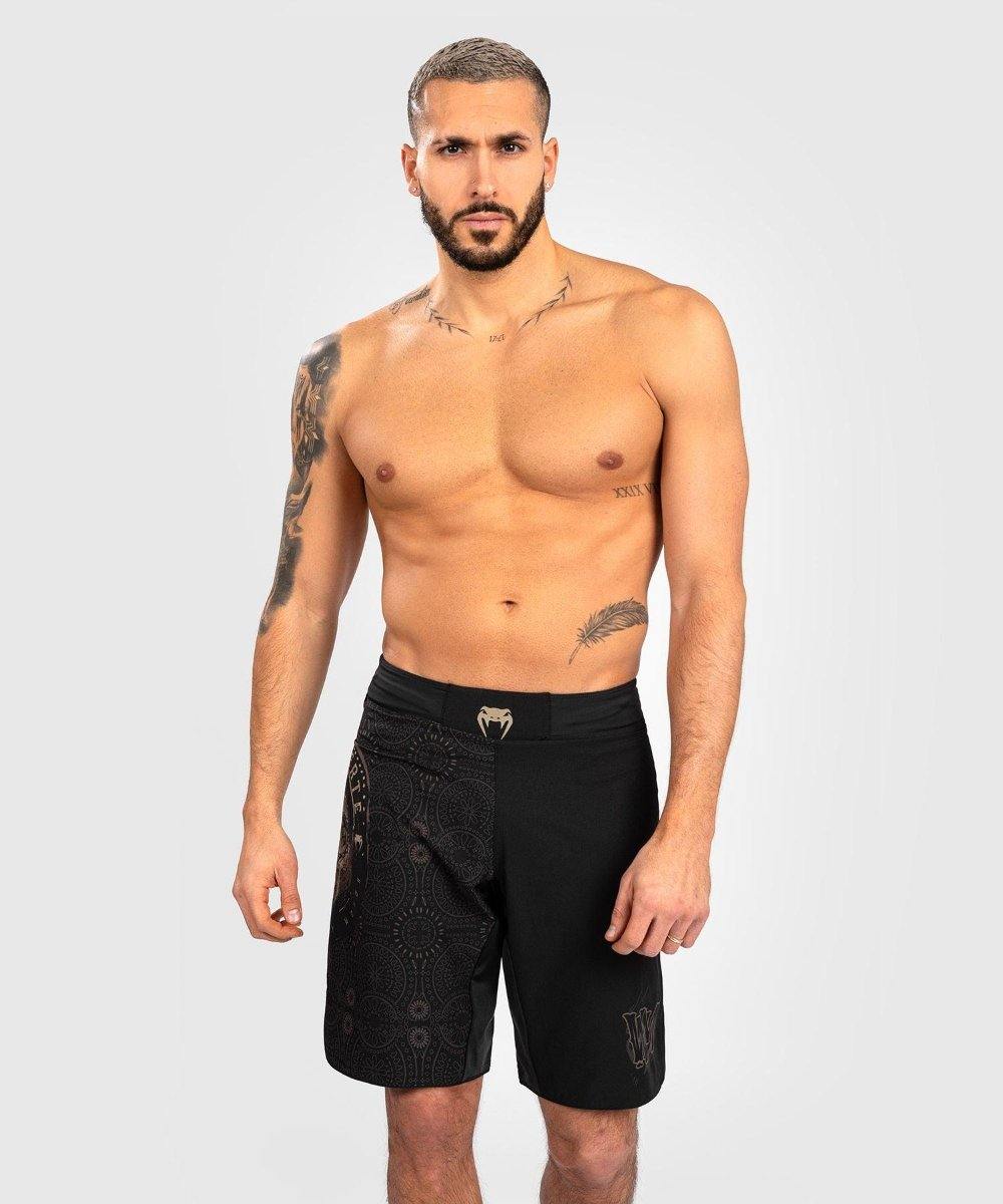 Fightshort Santa Muerte Dark Side Venum - Noir/Marron "épuisé"