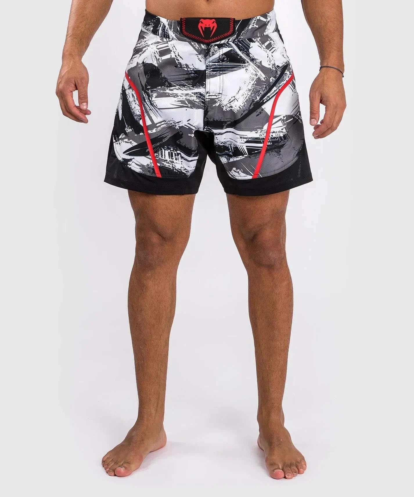 Fightshort Venum Electron 3.0 - Gris/Rouge