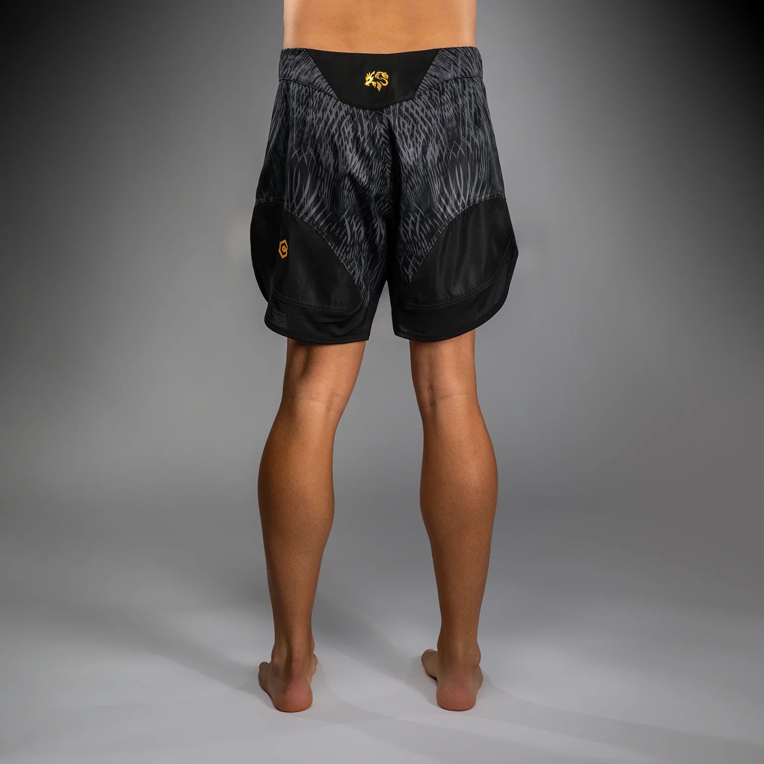 Fightshorts Wild Borz – Venum x Chimaev Noir/Gris