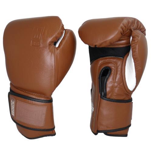Gants de Boxe en cuir Metal Boxe Jupiter- Marron - Boutique des Arts Martiaux et Sports de Combat