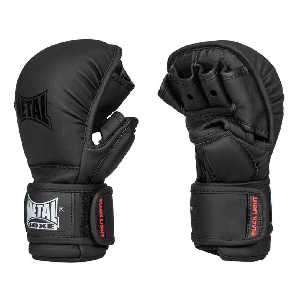 Gants de MMA Sparring Metal Boxe Black Light - MBGAN577