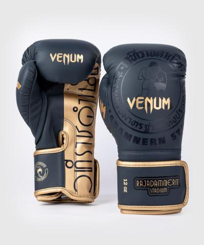 Gants de boxe Venum RAJADAMNERN - Bleu - Boutique des Arts Martiaux et Sports de Combat