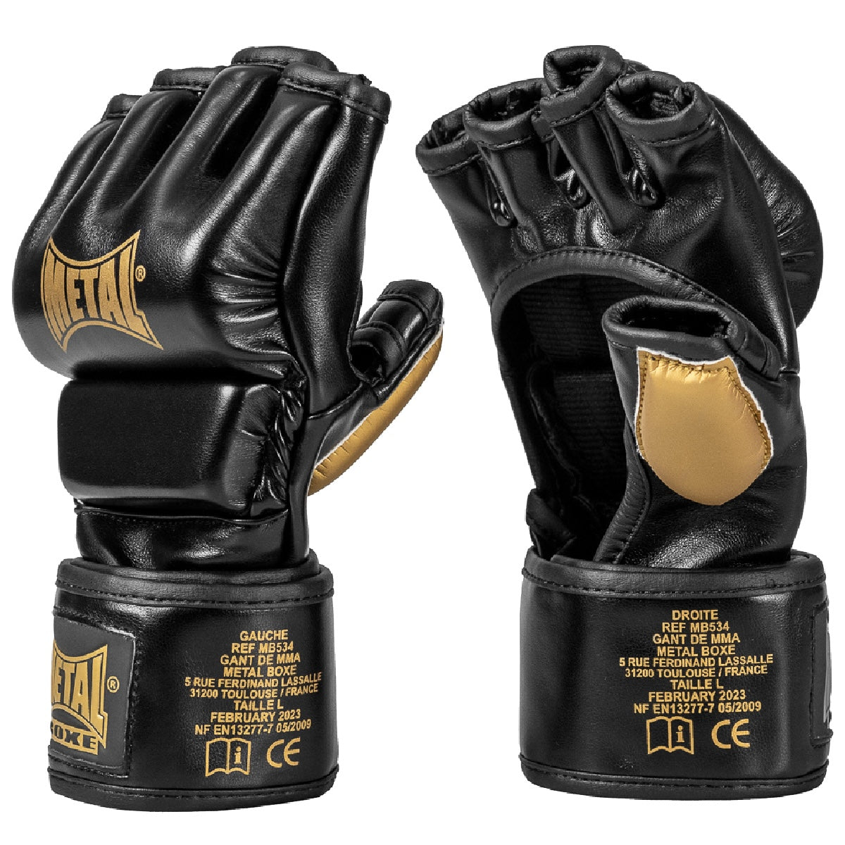 Gants MMA GRS Metal Boxe – Écoresponsables et Performants
