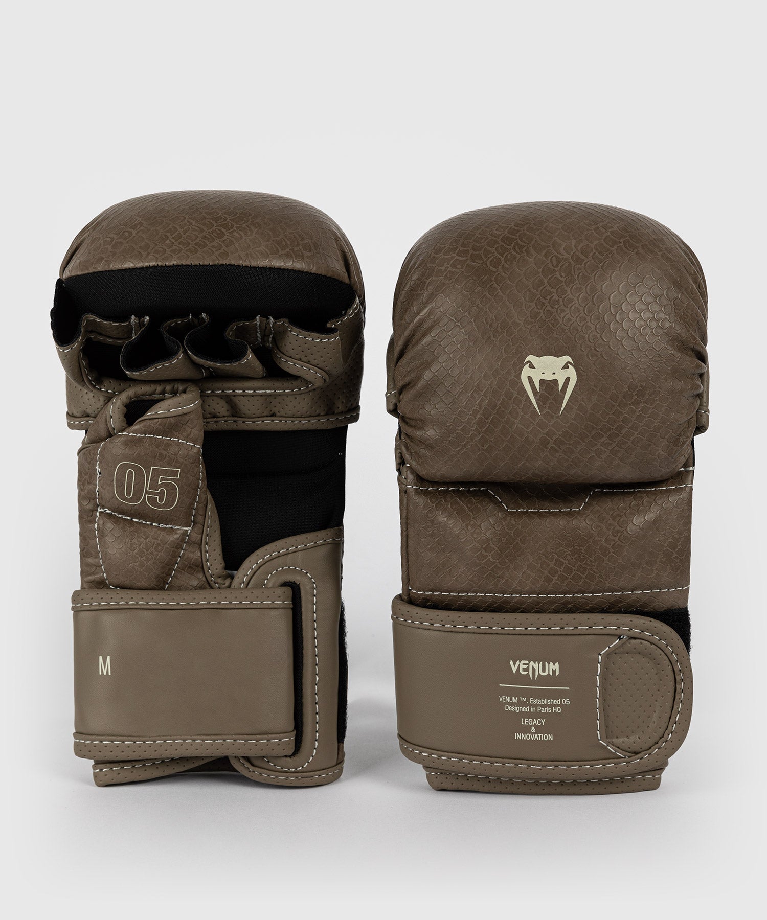 Gants de MMA Sparring Venum Impact Evo Scales - Marron