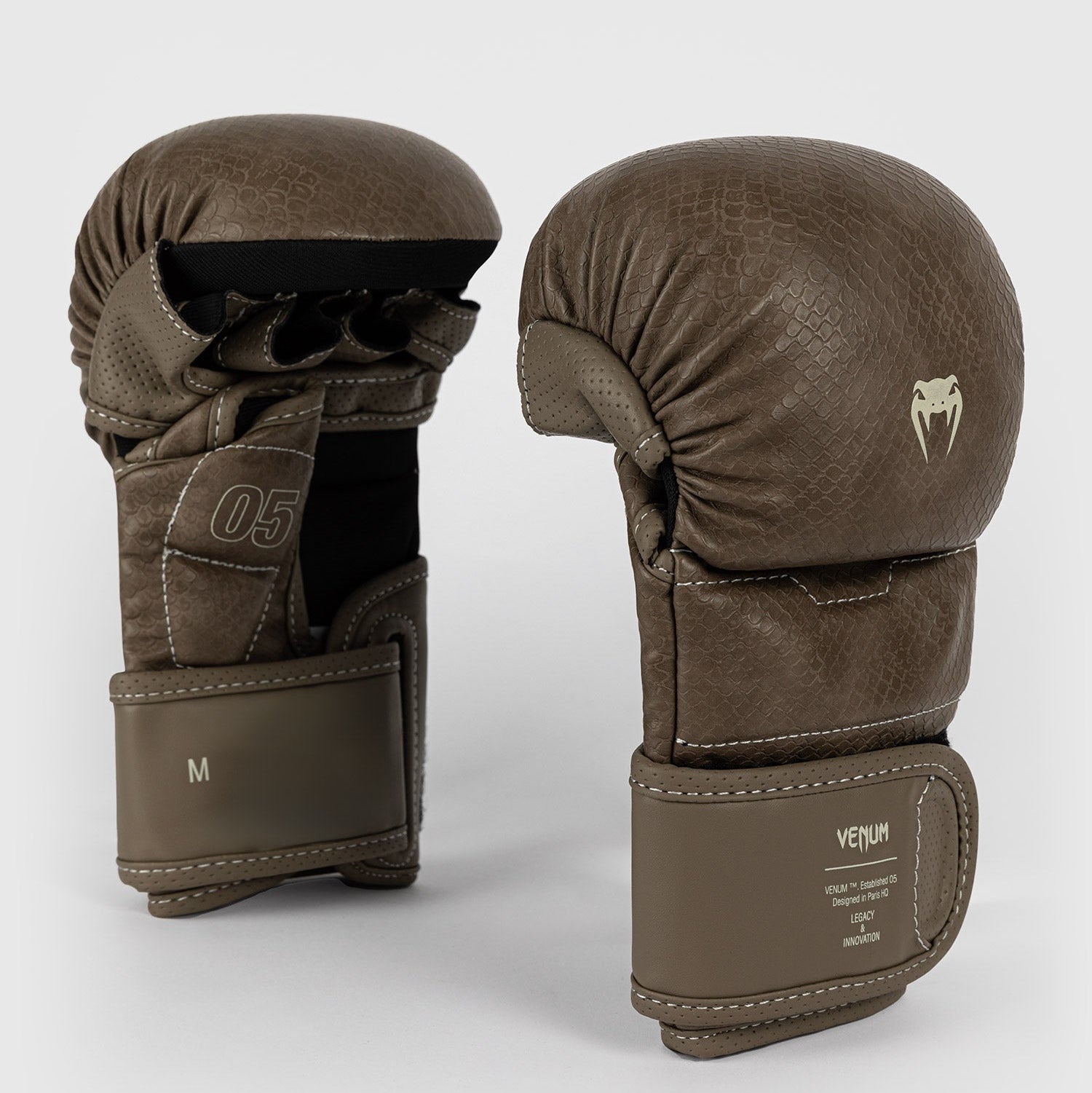 Gants de MMA Sparring Venum Impact Evo Scales - Marron