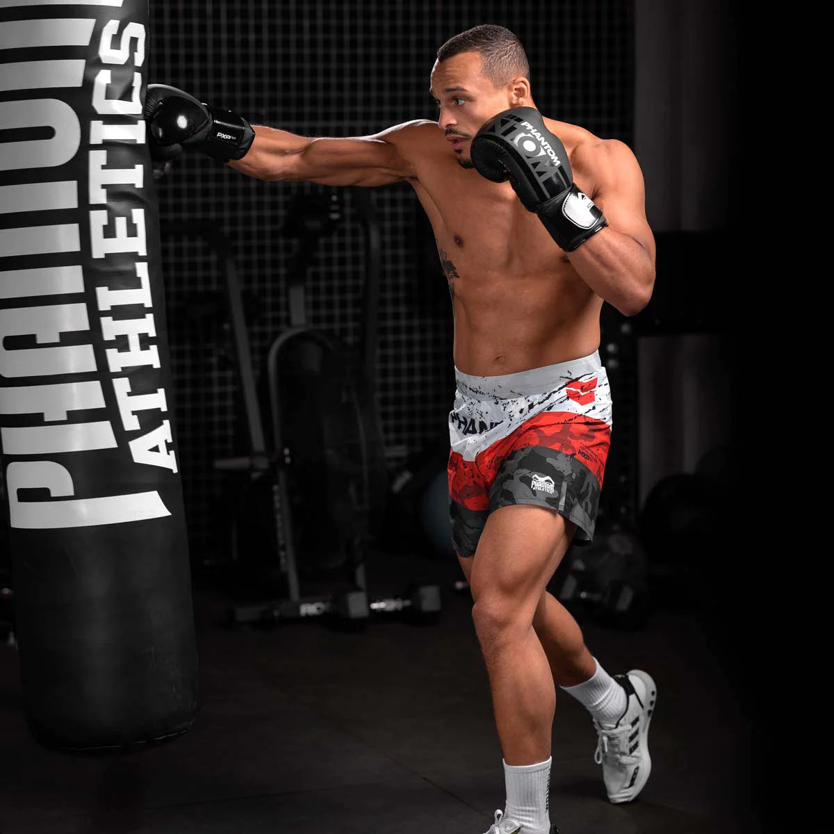 Gants de Boxe APEX Speed - Phantom Athletics - Noir