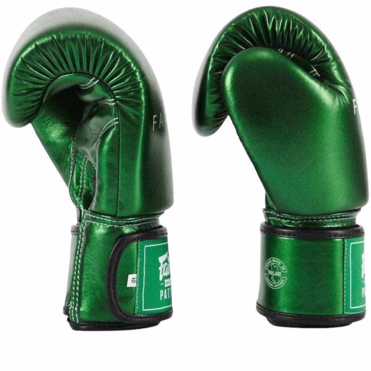 Gants de Boxe Fairtex Metallic Vert V22