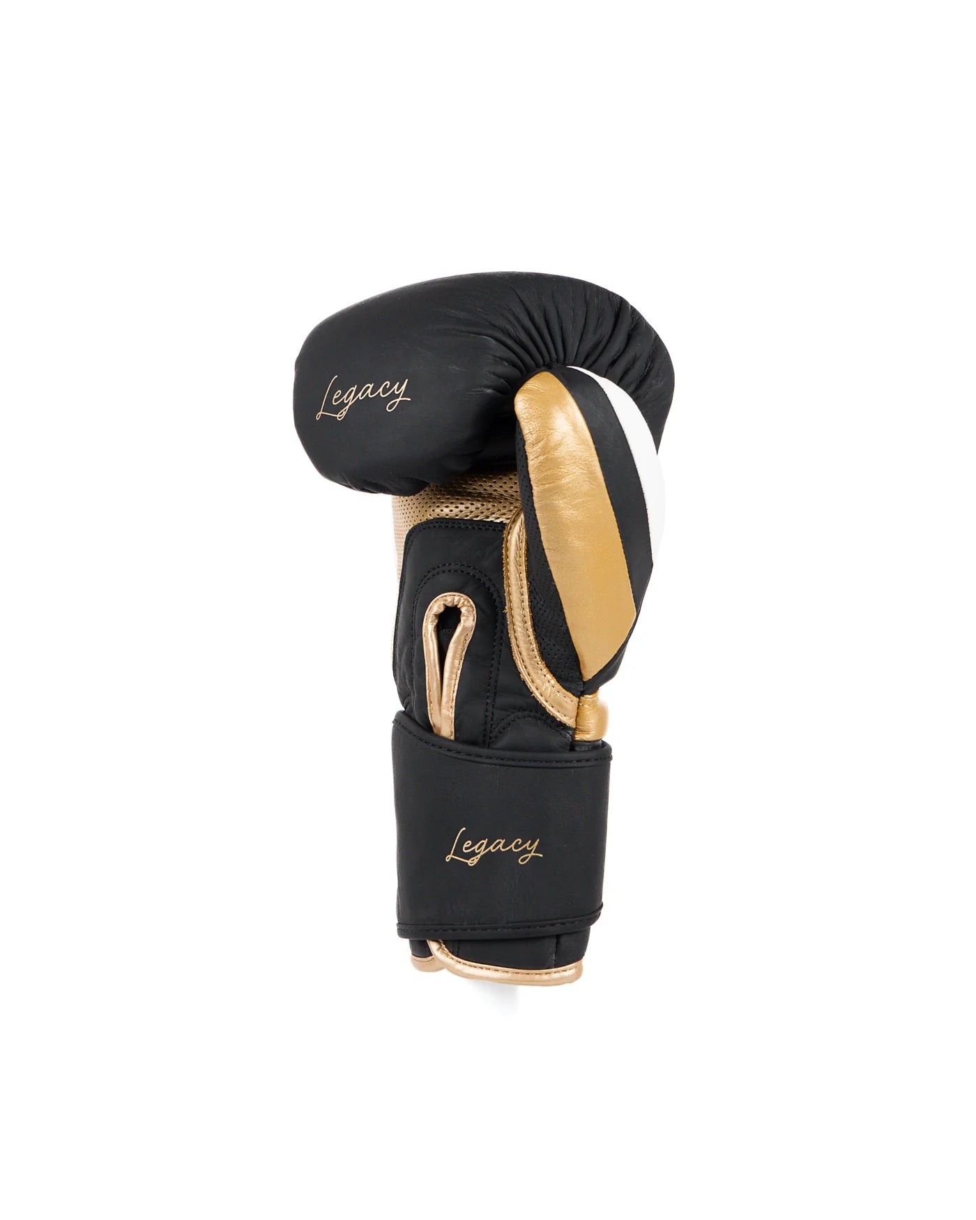 Gants de Boxe Legacy Sparring velcro Metal Boxe - Noir