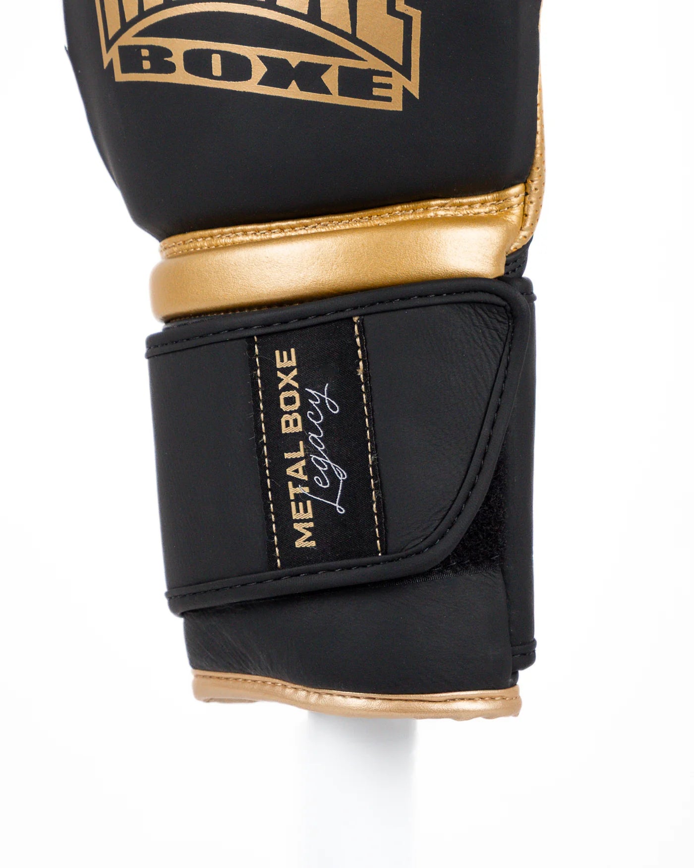 Gants de Boxe Legacy Sparring velcro Metal Boxe - Noir